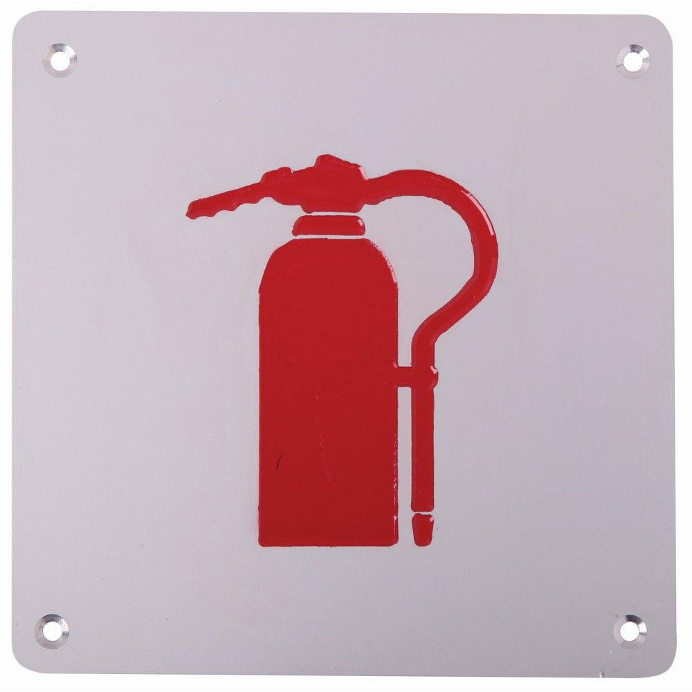 Fire extinguisher engraving 01/150/FEX