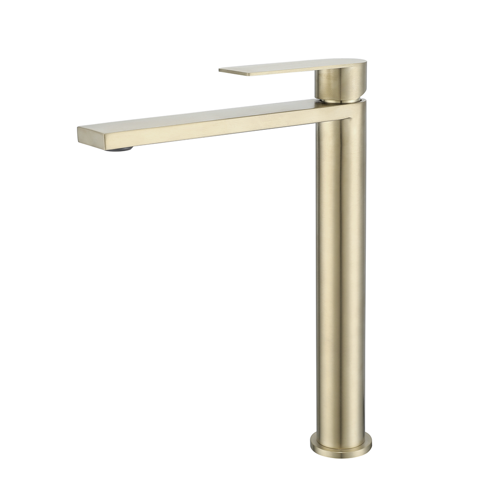 Bijiou Clevo Gold Basin Mixer Long Body-211417