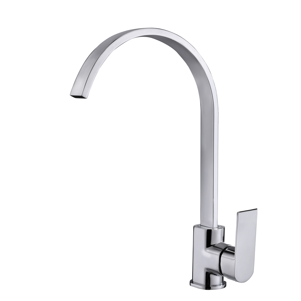 Bijiou Clevo Chrome Sink Mixer Deck Type-211438