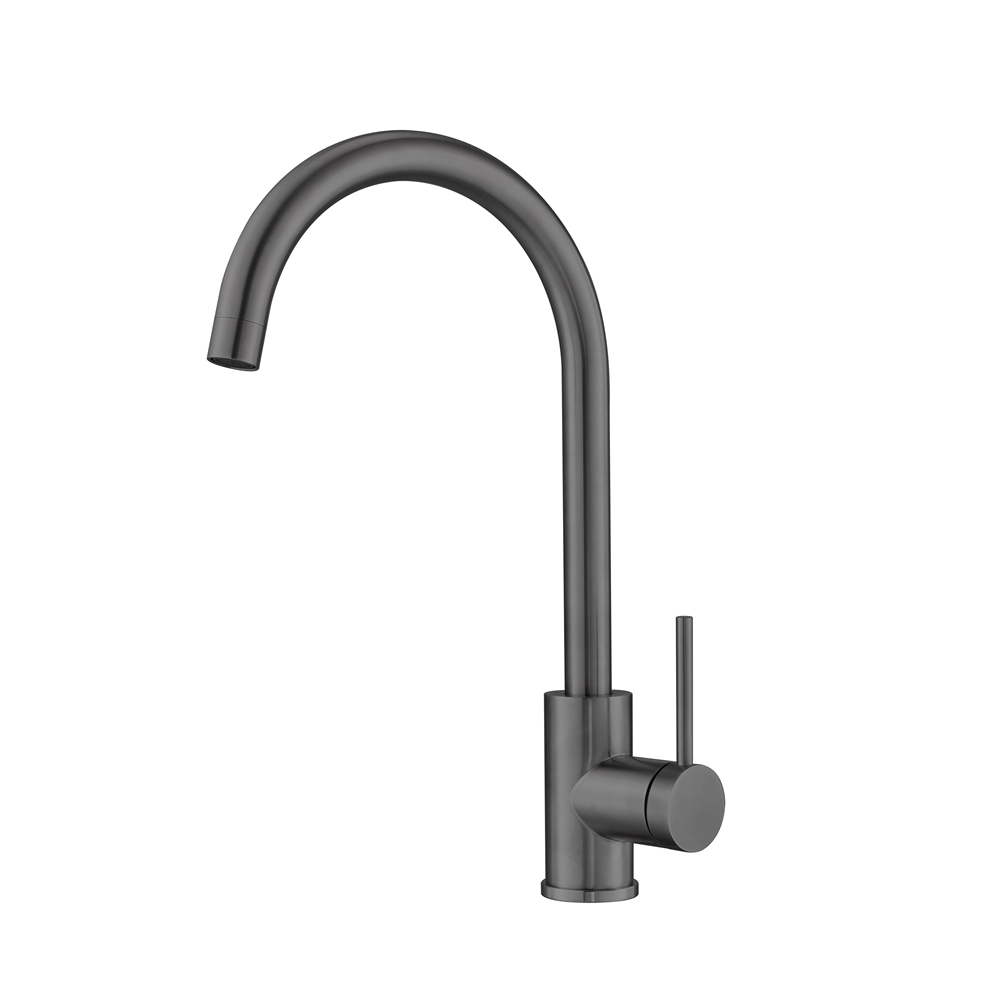 Bijiou Evon Gun Metal Sink Mixer Deck Type-211455