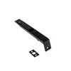 Flush Bolt C117BLACKC