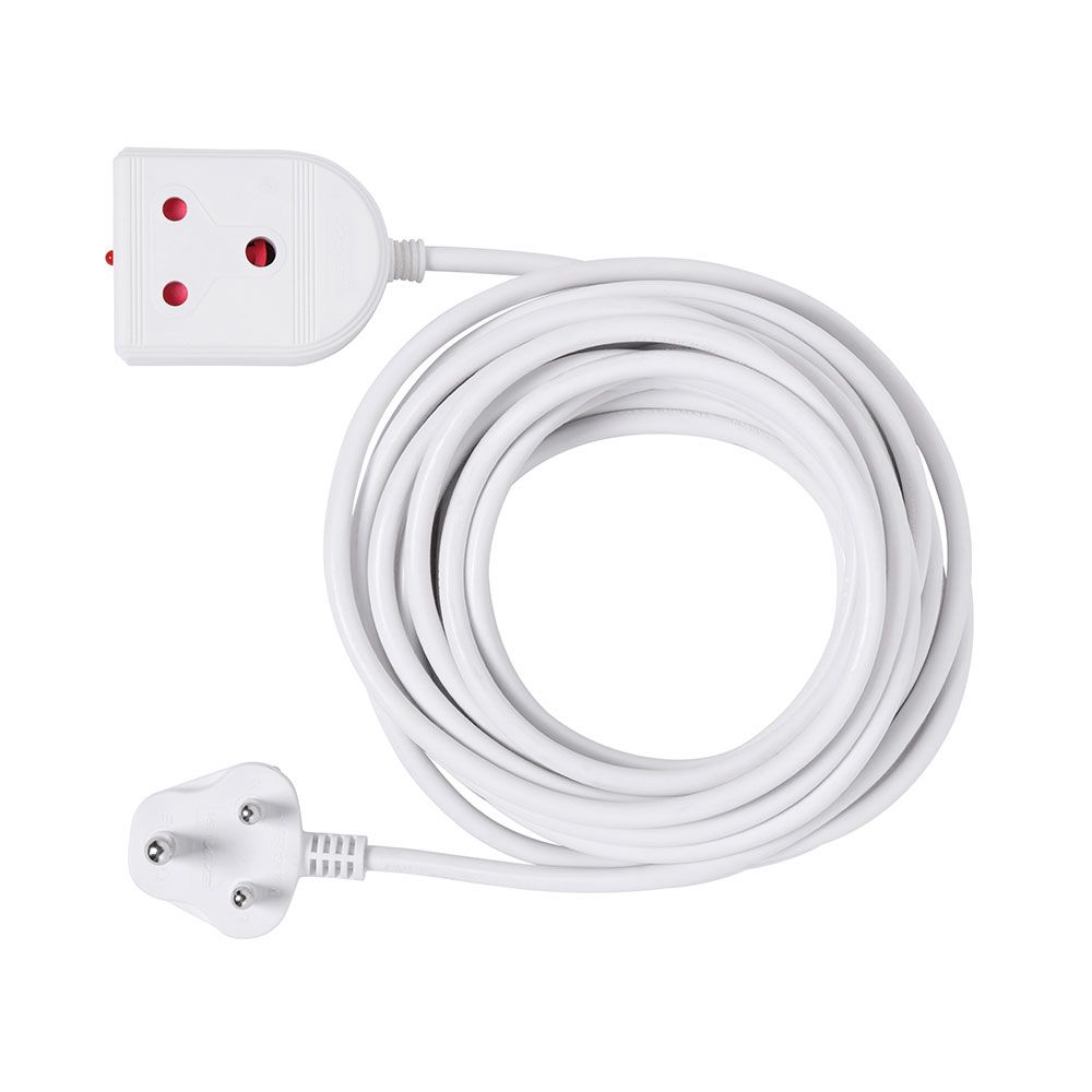 10M 16 AMP Extension Lead - Double Janus Coupler