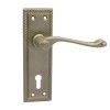 Handle on Backplate MG102IMSNBL