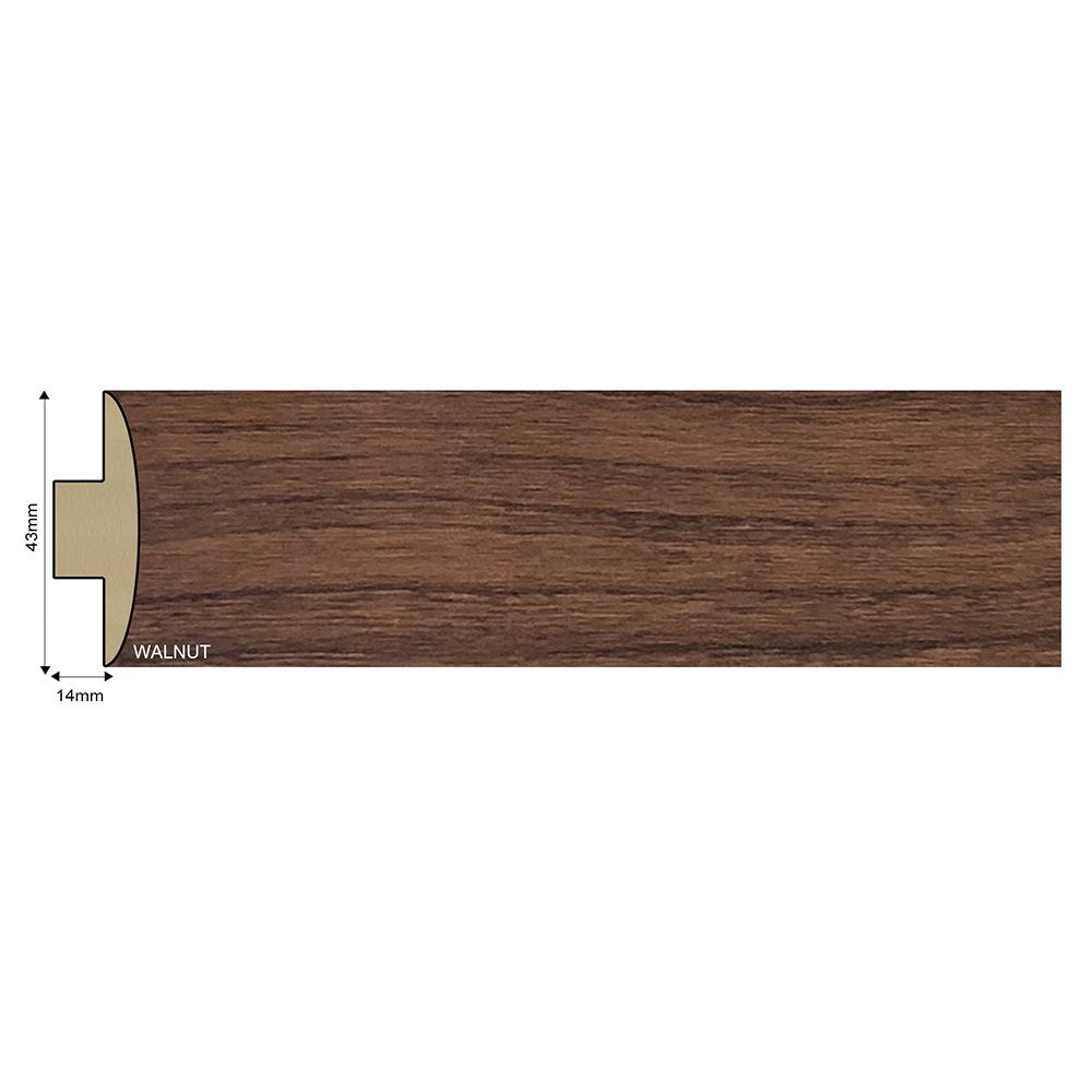 T-Section Walnut 211088